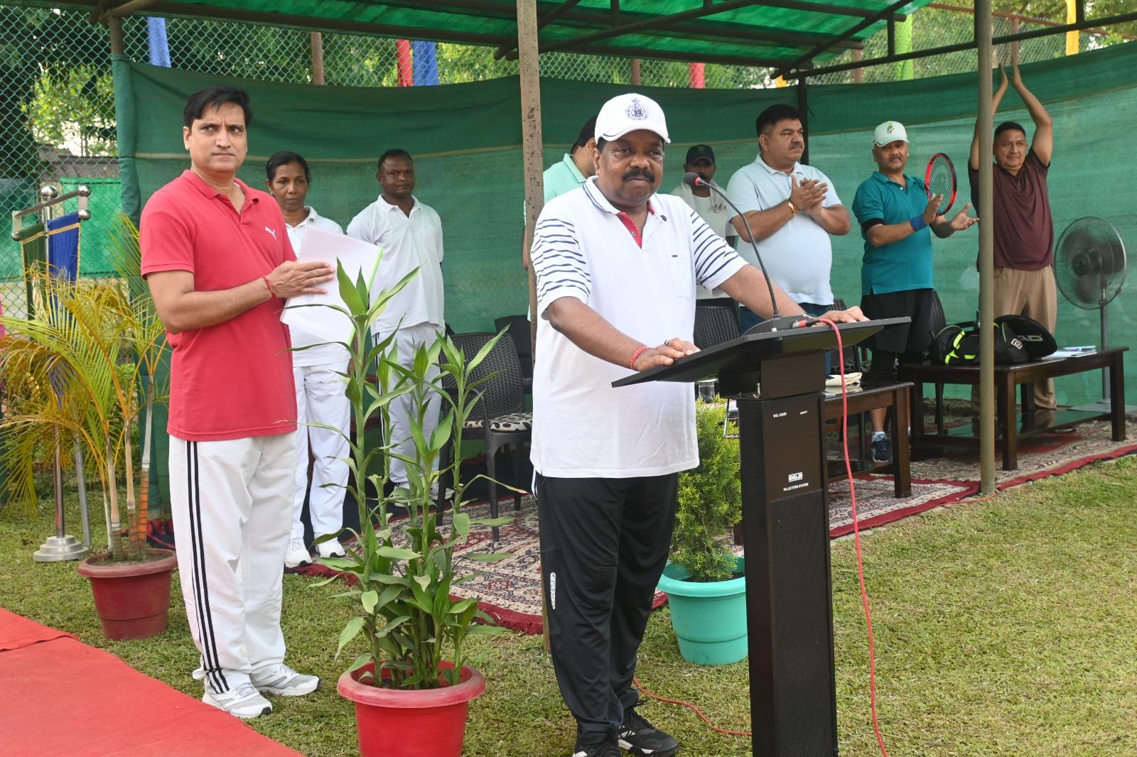 सेक्टर लेवल लॉन टेनिस टूर्नामेंट 2025